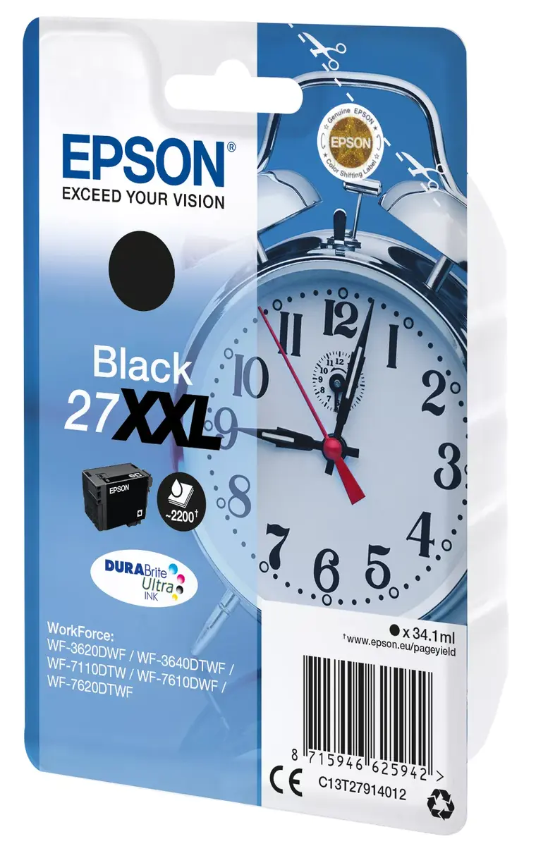 Kārtridžs Epson 27XXL Melns Photo 2