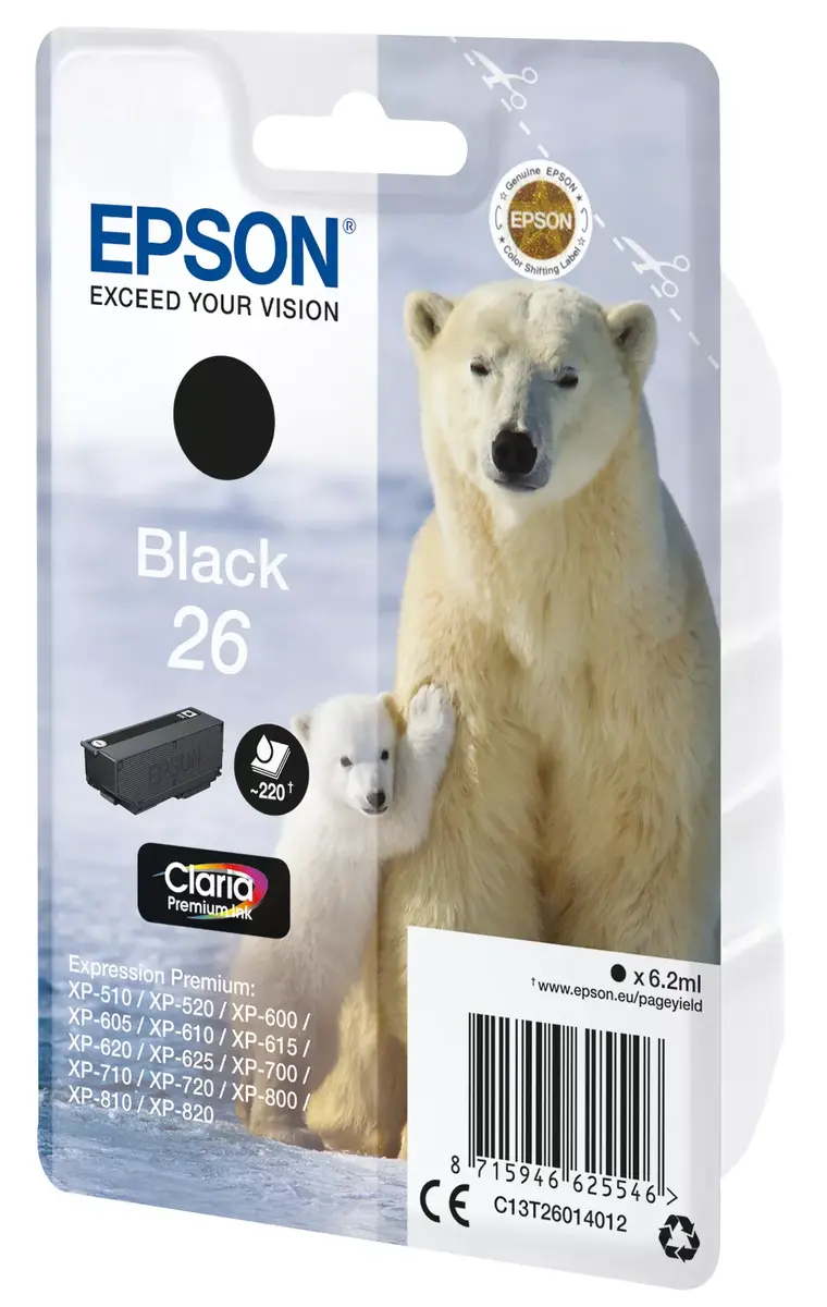 Kārtridžs Epson 26 Melns Photo 2