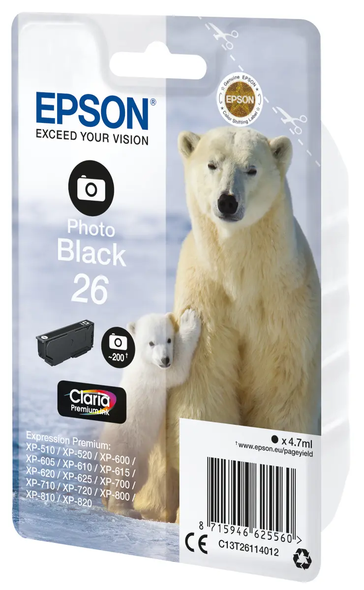 Epson Polar bear 26 Claria Premium