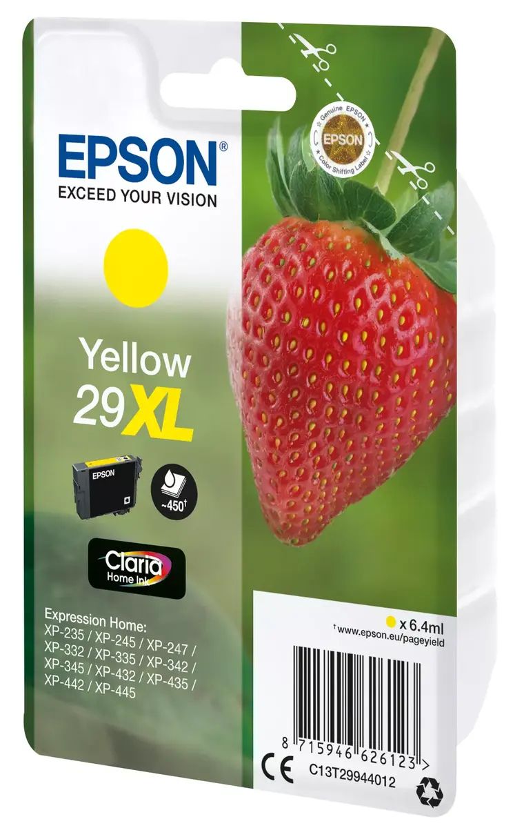 Картридж Epson Ink C13T29944012 29XL XL Yellow Photo 2