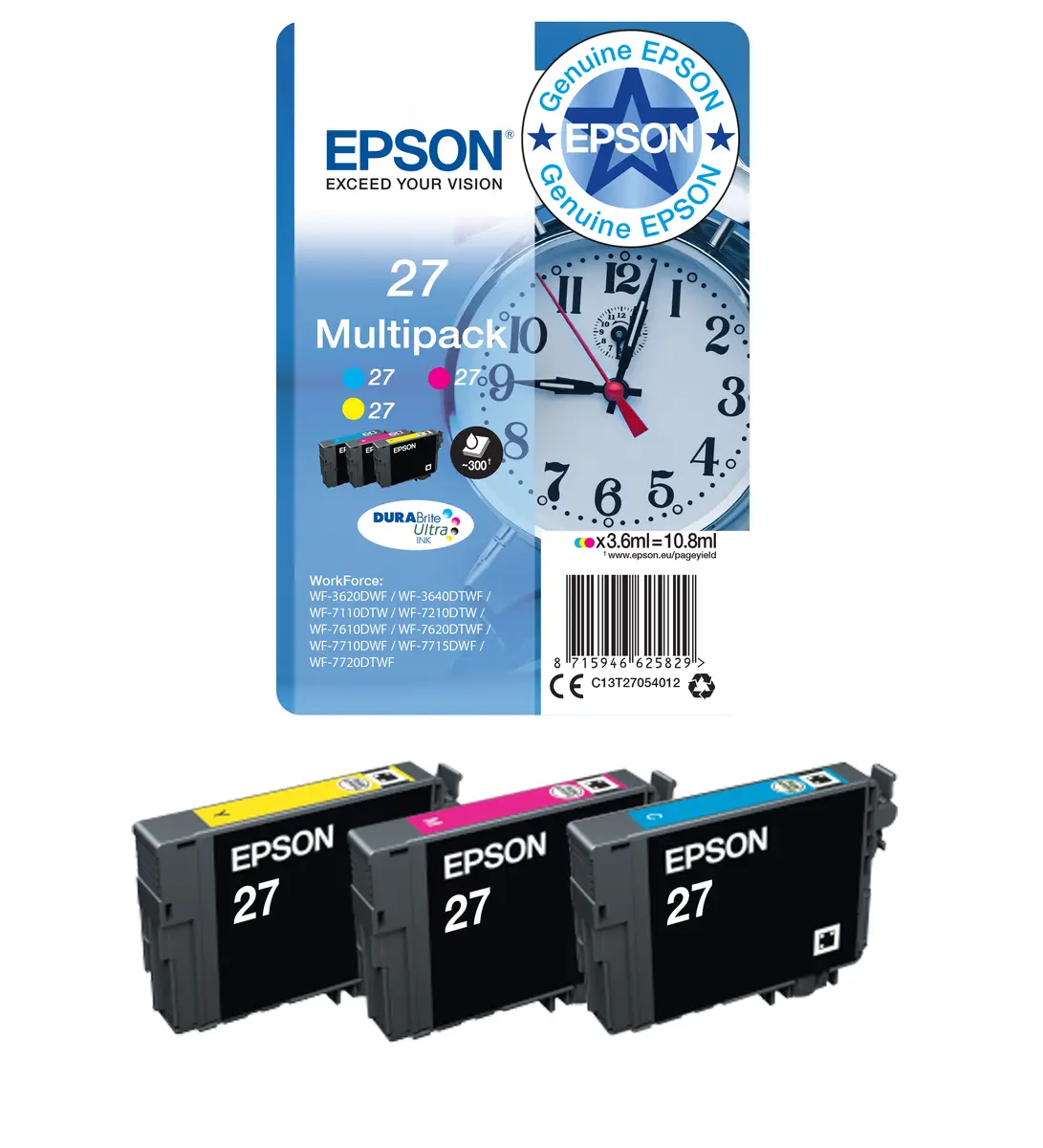 Epson 27XL Magenta tintes kārtridžs Photo 13
