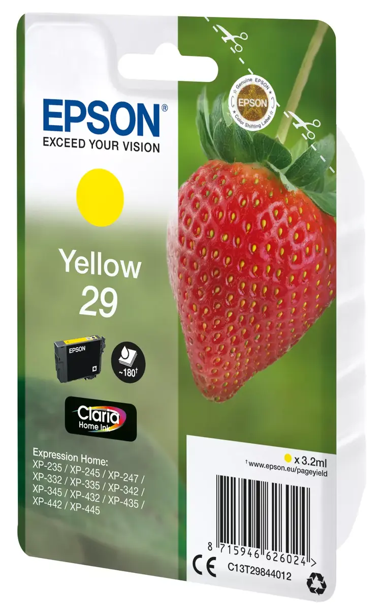 Kārtridžs Epson 29 Dzeltena Photo 2