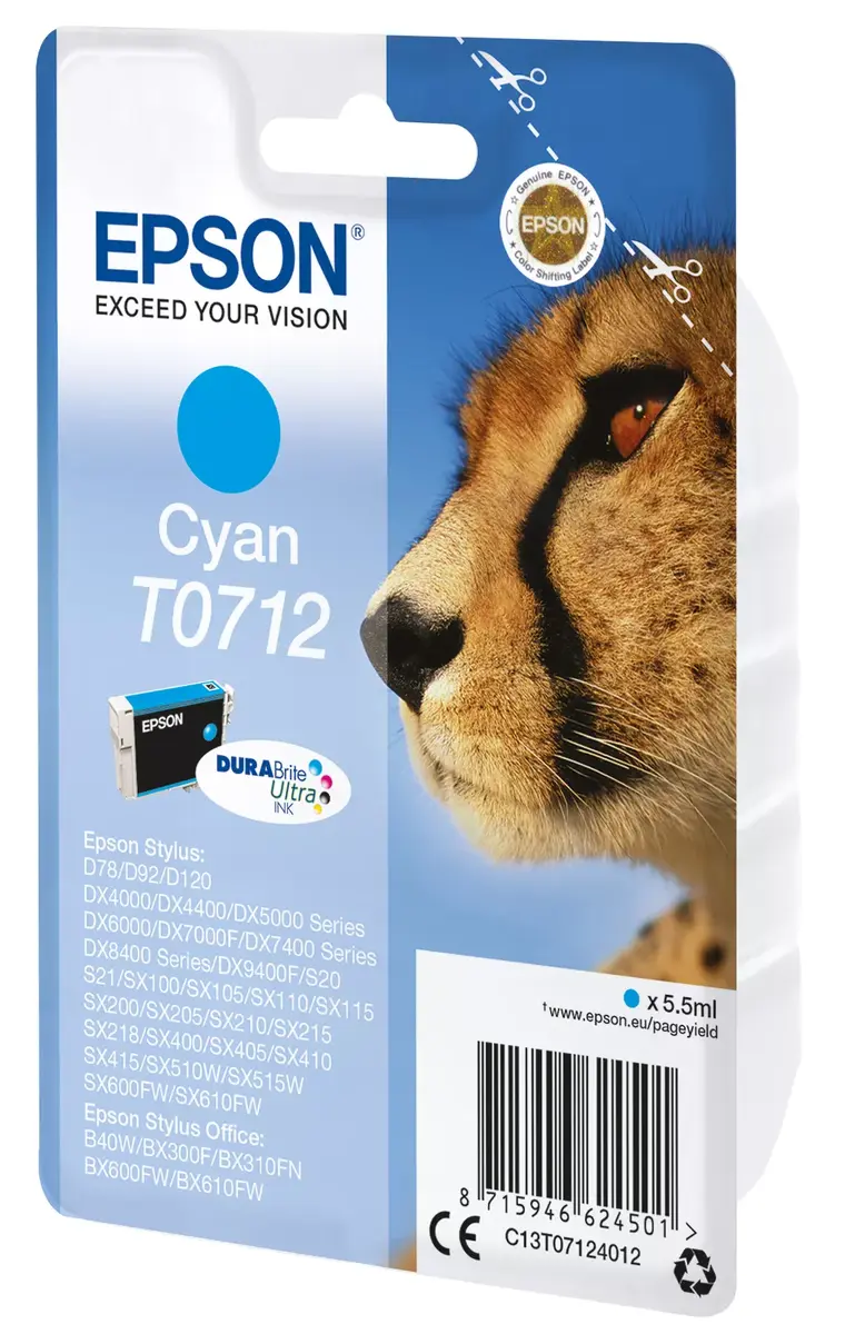 Kārtridžs Epson T0712 Cyan Photo 2