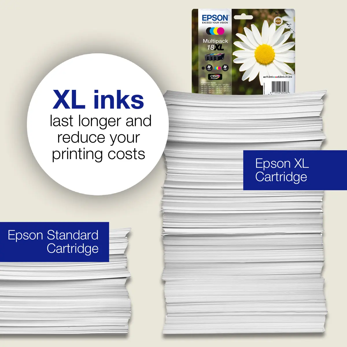 Чернильный картридж Epson Daisy 18XL Cyan Photo 12