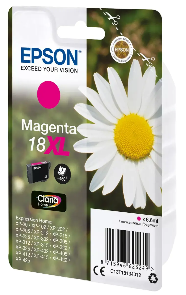 Картридж Epson 18XL XL Магента Photo 2