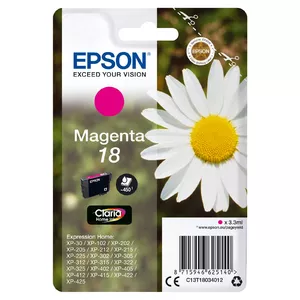 Epson Daisy C13T18034012 tintes kārtridžs 1 pcs Oriģināls Standarta produktivitāte Fuksīns