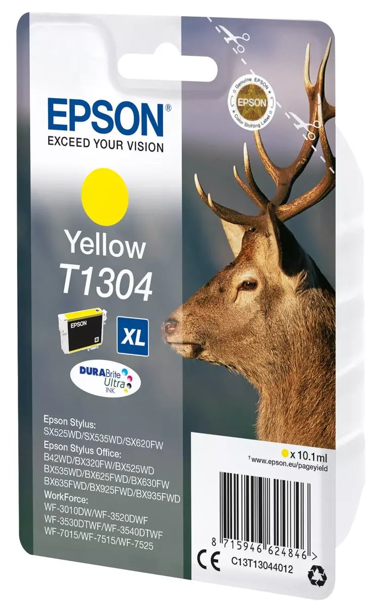 Kārtridžs Epson DURABrite Ultra Ink T1304 Dzeltenais Photo 2