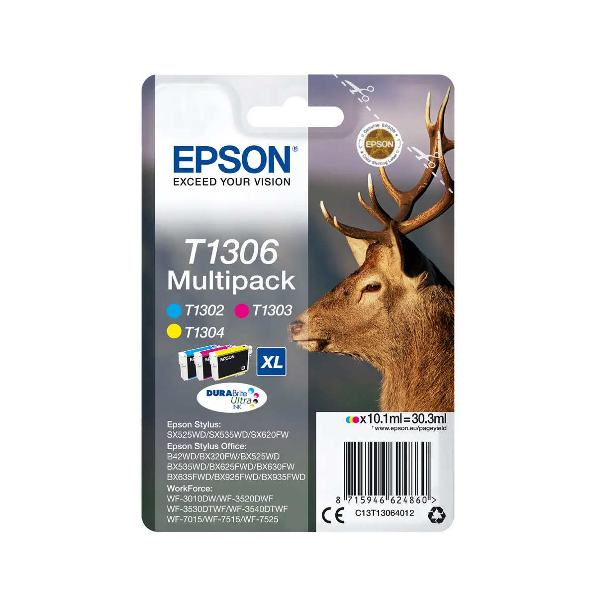 Картридж Epson T1304 DURABrite Ultra желтый Photo 3