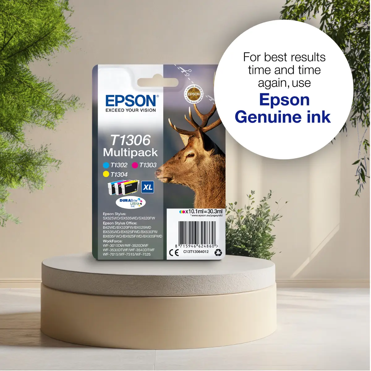 Картридж Epson T1304 DURABrite Ultra желтый Photo 5