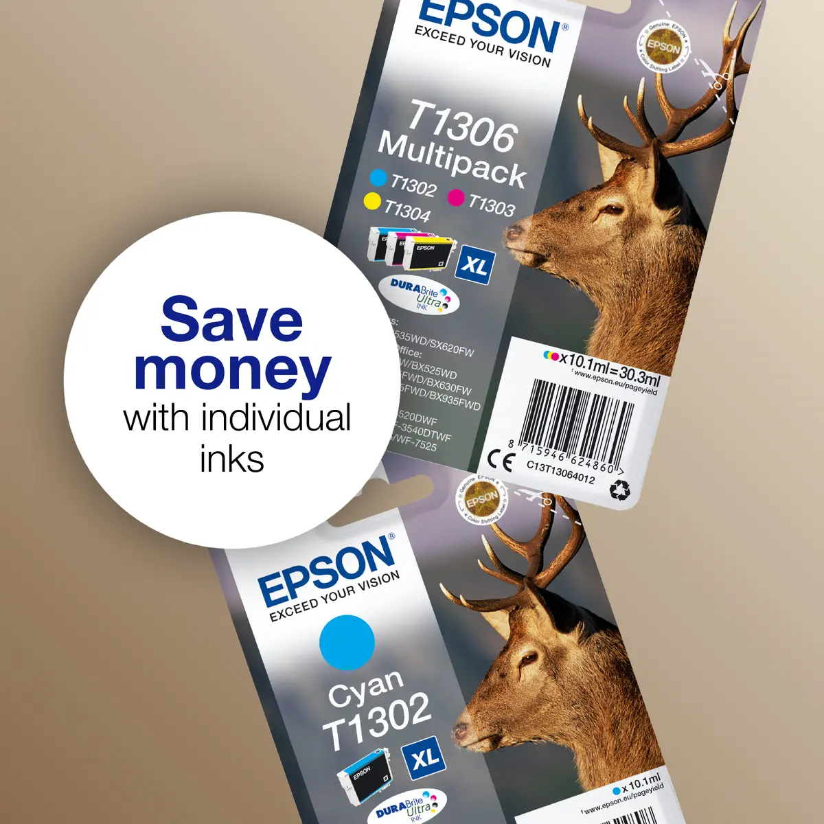 Картридж Epson T1304 DURABrite Ultra желтый Photo 6