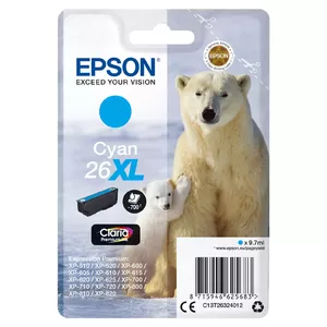 Картридж Epson 26XL XL голубой