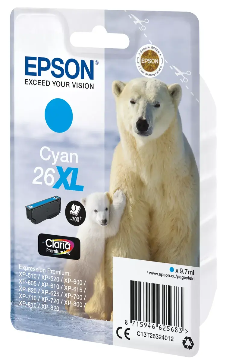 Kārtridžs Epson 26XL XL zils Photo 2