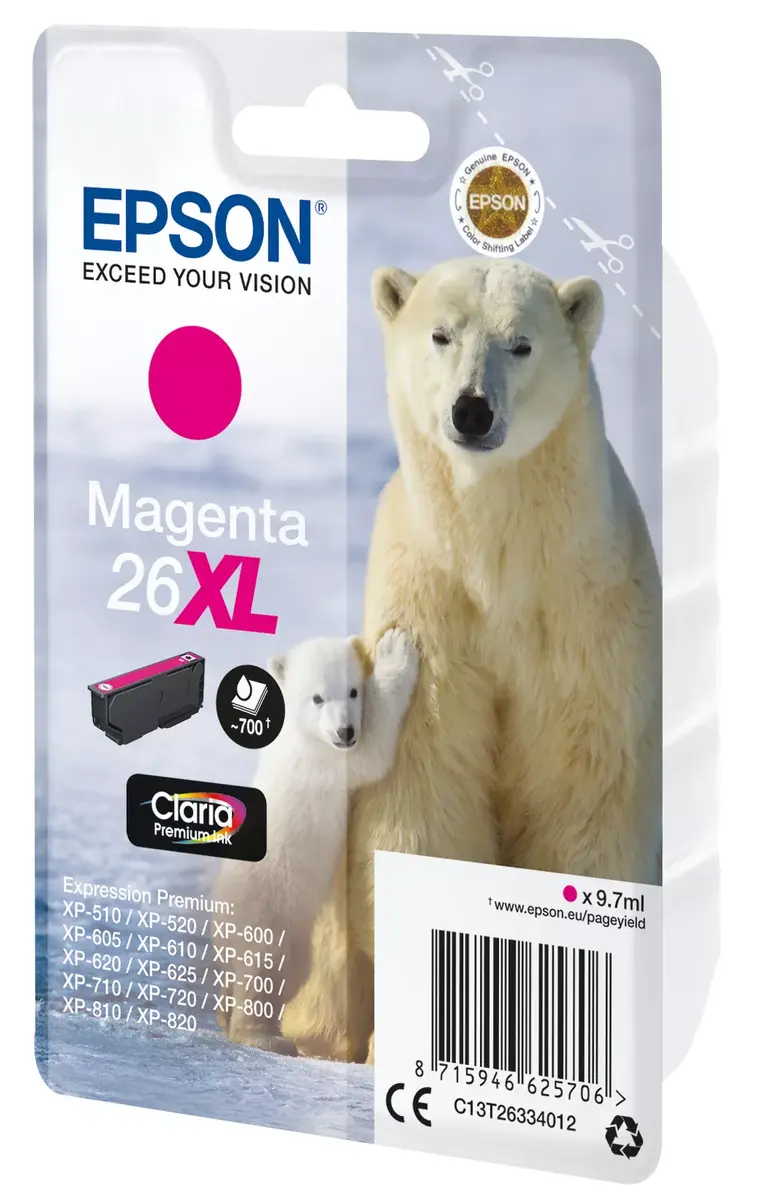 Kārtridžs Epson 26XL XL magenta Photo 2