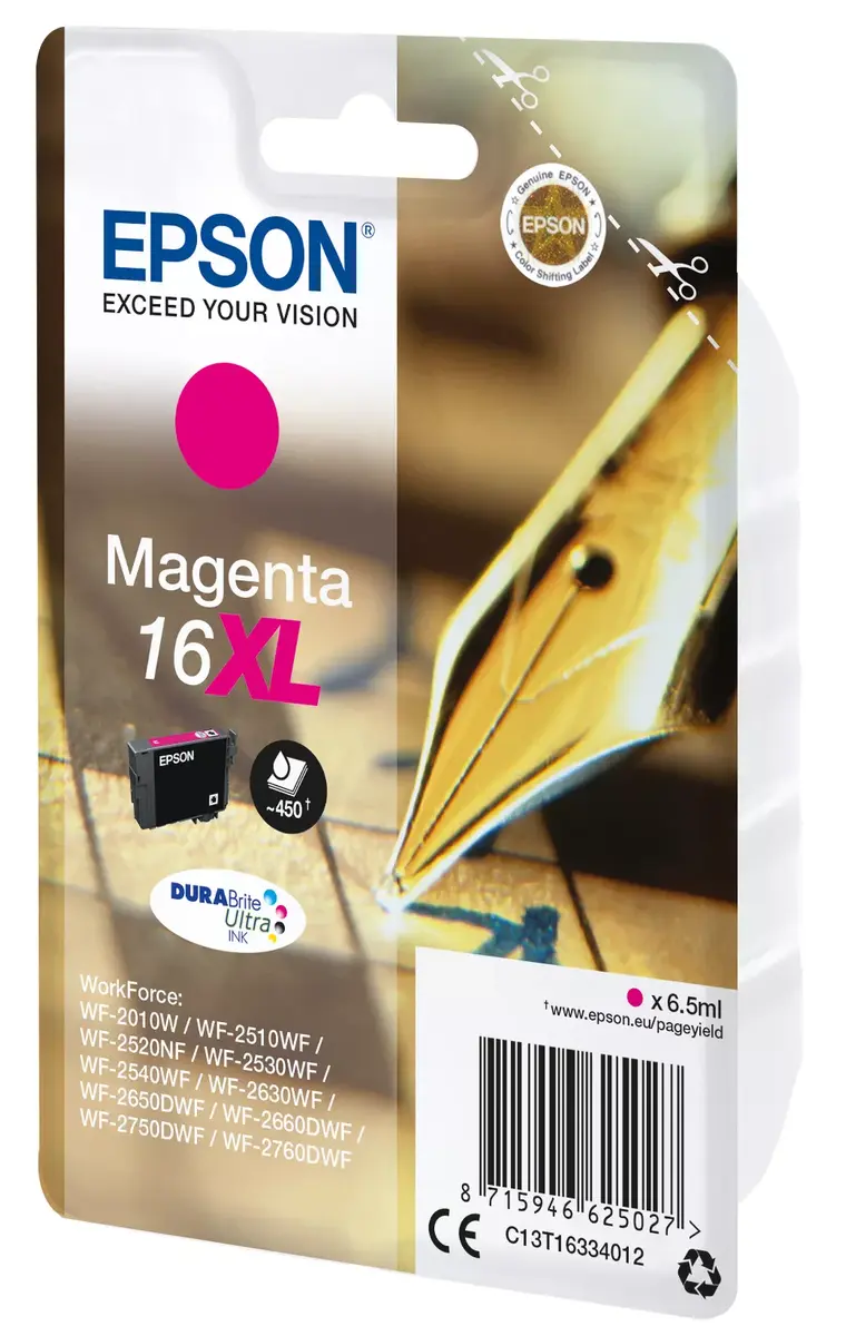 Ink Cartridge Epson 16XL Magenta Photo 2