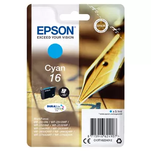 Ink Cartridge Epson C13T16224012 16ml Cyan