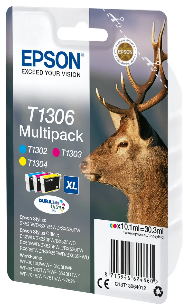 Epson T1306 DURABrite Ultra Daudzkrāsu tintes