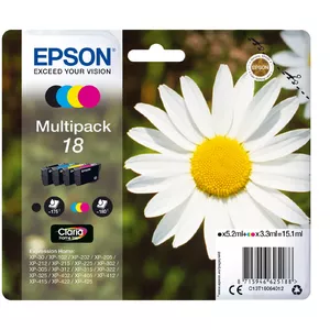 Ink cartridge Epson 18 Multipack C13T18064012 Black cyan magenta yellow
