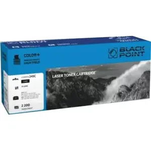 Тонер-картридж BLACKPOINT LCBPBTN245C совместимый с Brother, голубой (Cyan), 2200 стр., 1 шт.