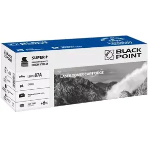 Тонер-картридж BLACKPOINT LBPPH87A совместимый с HP, черный, лазерный, ресурс 9500 стр., 1 шт