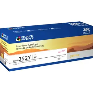 Картридж тонерный BLACKPOINT LCBPH352Y Yellow, лазерная печать, ресурс 1350 стр., 1 шт