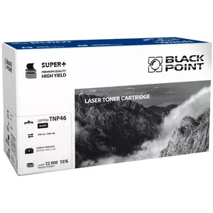 Toner cartridge BLACKPOINT LBPPKMTNP46 compatible with Konica Minolta, black, yield 22,000 pages, 1 pc