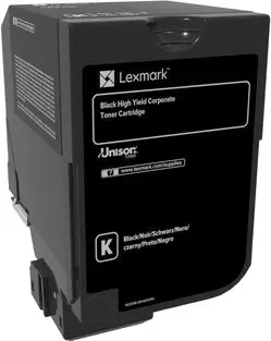 Toneris Lexmark 20K Black Return Program