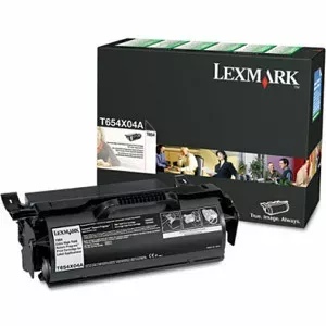 Toner Cartridge Lexmark T654X80G 36K PGS Black