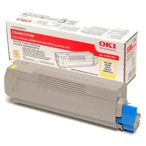 Тонер OKI Toner 43381905 Желтый 43324405 10000 страниц