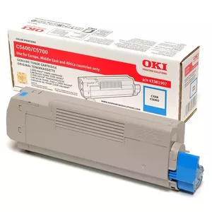 Тонер OKI Toner 43381907 Cyan 2000 страниц