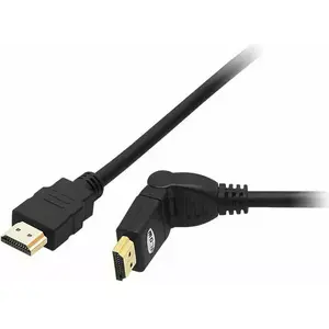 HDMI kabelis BLOW HDMI-HDMI 2.0 4K ar leņķa savienotāju, 3 m