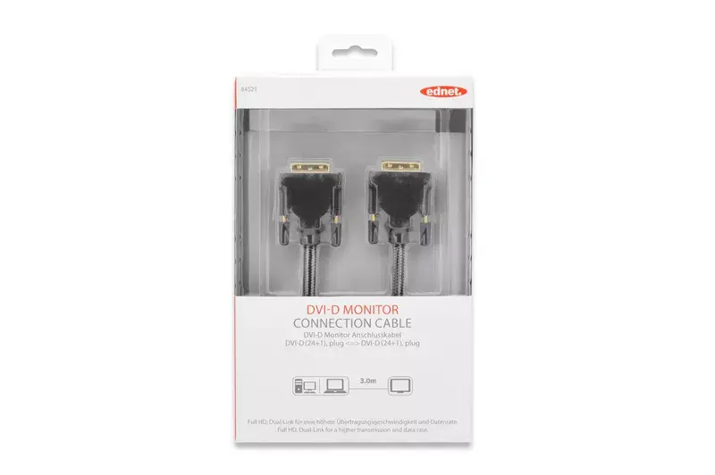 DVI кабель Ednet 84521 Photo 2
