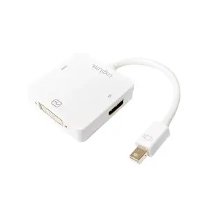 Адаптер видеокабеля LogiLink CV0045A 0.15 м белый