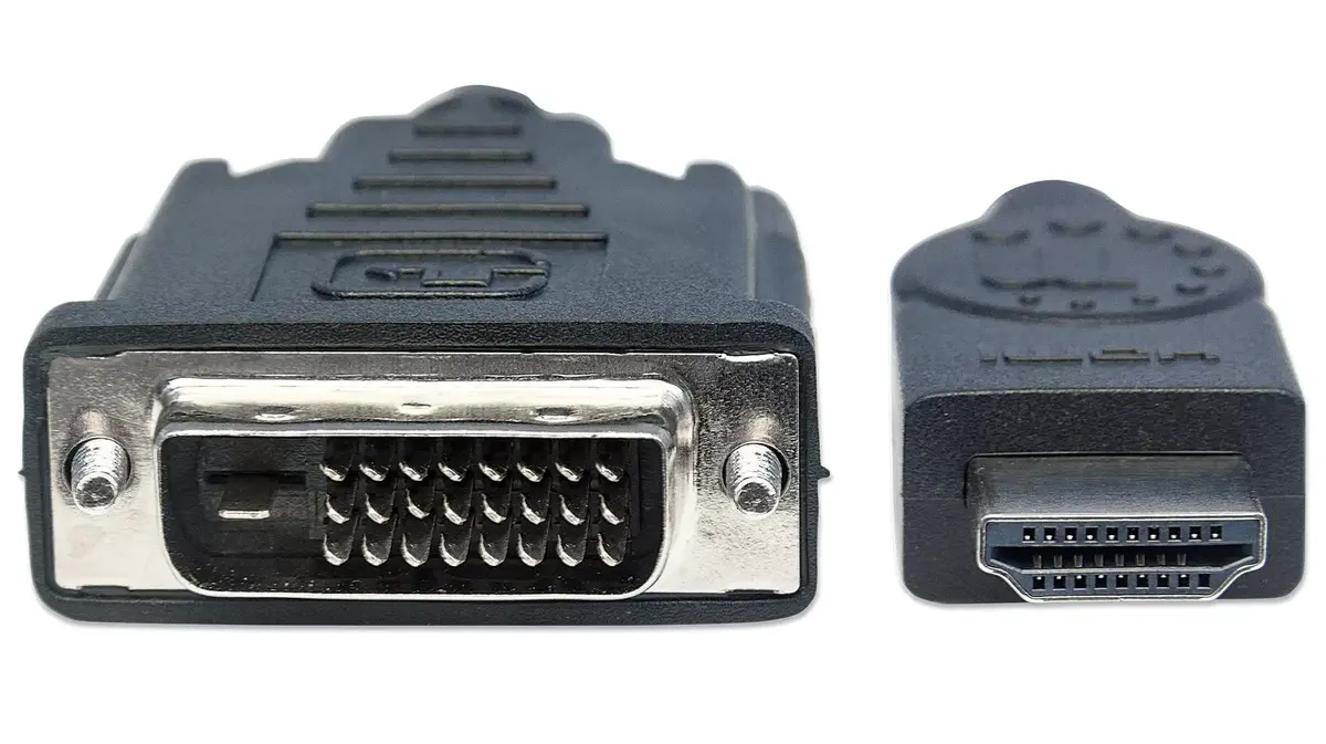 HDMI uz DVI-D kabelis Manhattan HDDVIMM3M Photo 3