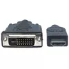 HDMI uz DVI-D kabelis Manhattan HDDVIMM3M Photo 3