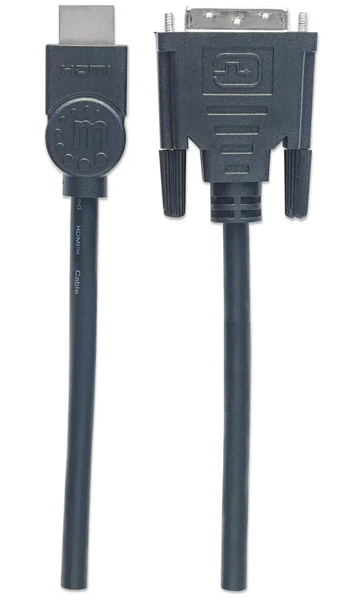 HDMI uz DVI-D kabelis Manhattan HDDVIMM3M Photo 4