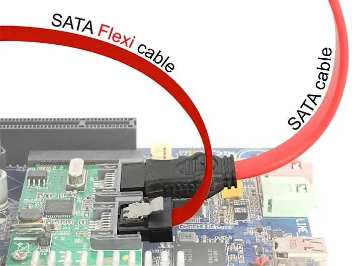 SATA Cable DeLOCK 0.1m 2xSATAIII Photo 3