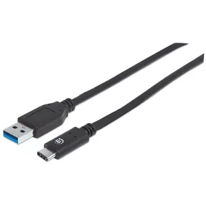 USB-C to USB-A Cable Manhattan USB31AC1M 1m Male to Male