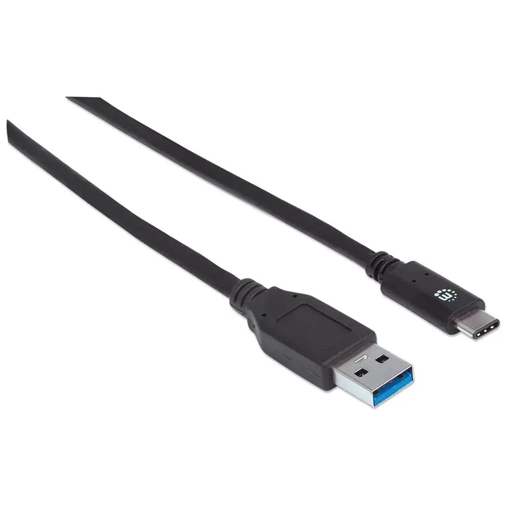 USB-C to USB-A Cable Manhattan USB31AC1M Photo 2