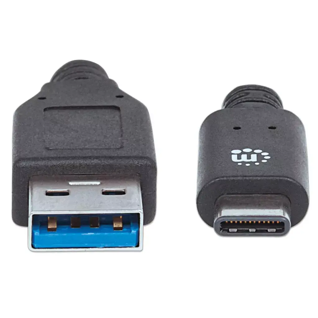 USB-C to USB-A Cable Manhattan USB31AC1M Photo 3