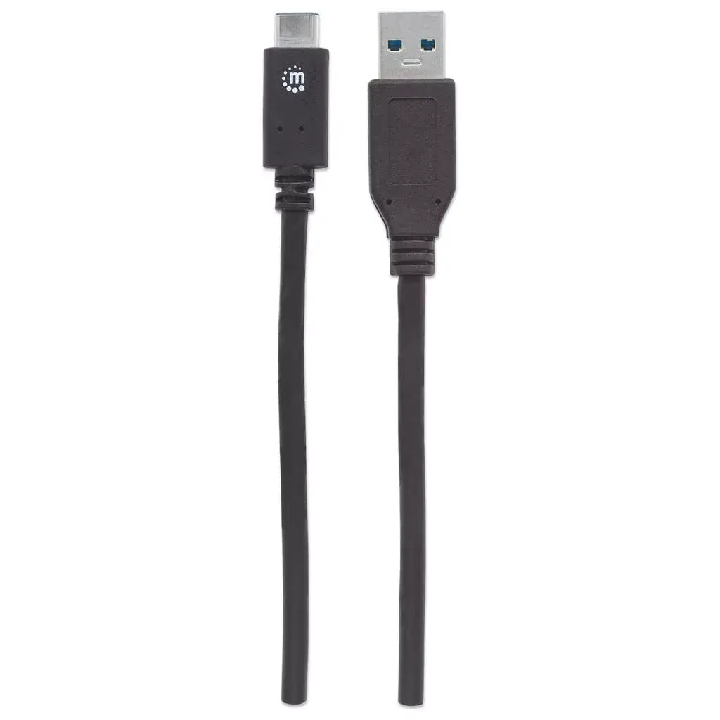 USB-C to USB-A Cable Manhattan USB31AC1M Photo 4