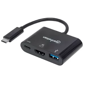 USB-C Dock Hub Manhattan CDP2HDUACP