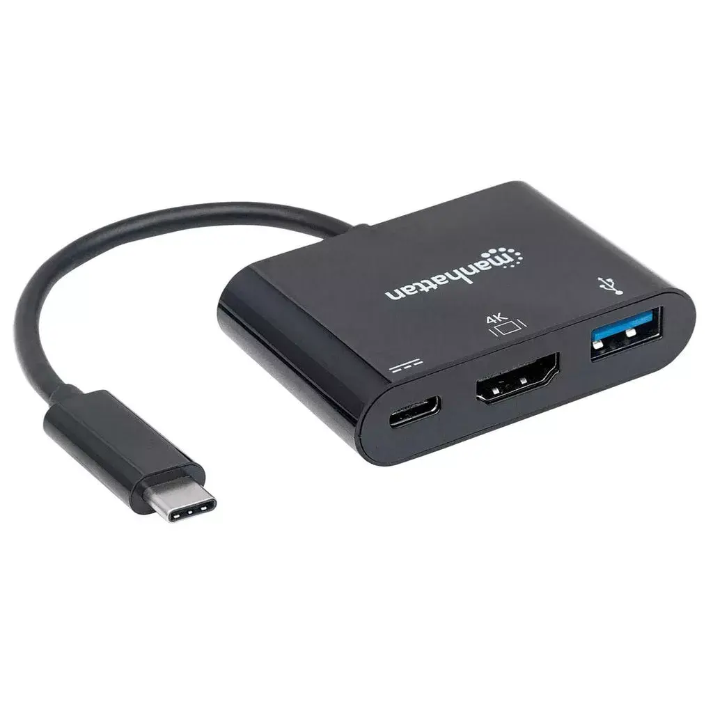 USB-C Dock Hub Manhattan CDP2HDUACP Photo 2