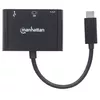 USB-C Dock Hub Manhattan CDP2HDUACP Photo 4