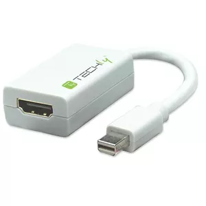 Techly Mini DisplayPort - HDMI M/F 15 m Balts