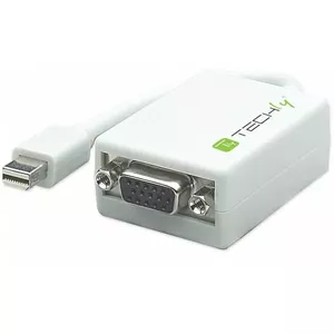 Techly 0.15m Mini DisplayPort 1.1 - VGA M/F 0,15 m VGA (D-Sub) Balts