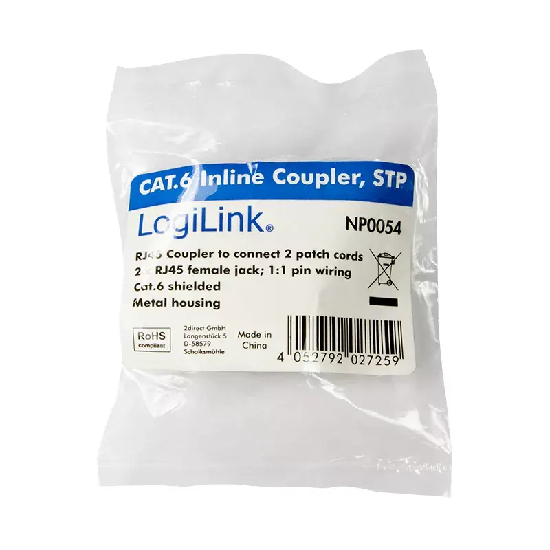 Переходник RJ45 LogiLink NP0054 Photo 5