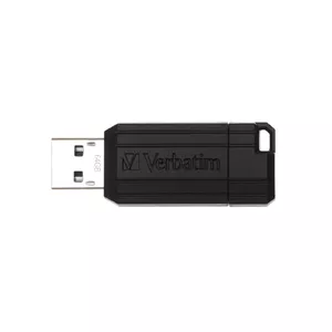 Verbatim PinStripe USB zibatmiņa 64 GB USB Type-A 2.0 Melns