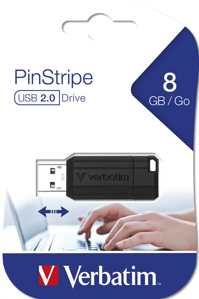 Verbatim PinStripe 8 GB USB zibatmiņa Photo 2