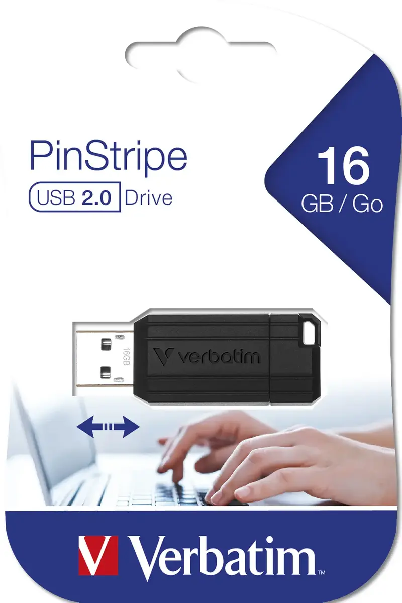 USB накопитель Verbatim PinStripe 16 GB Photo 3