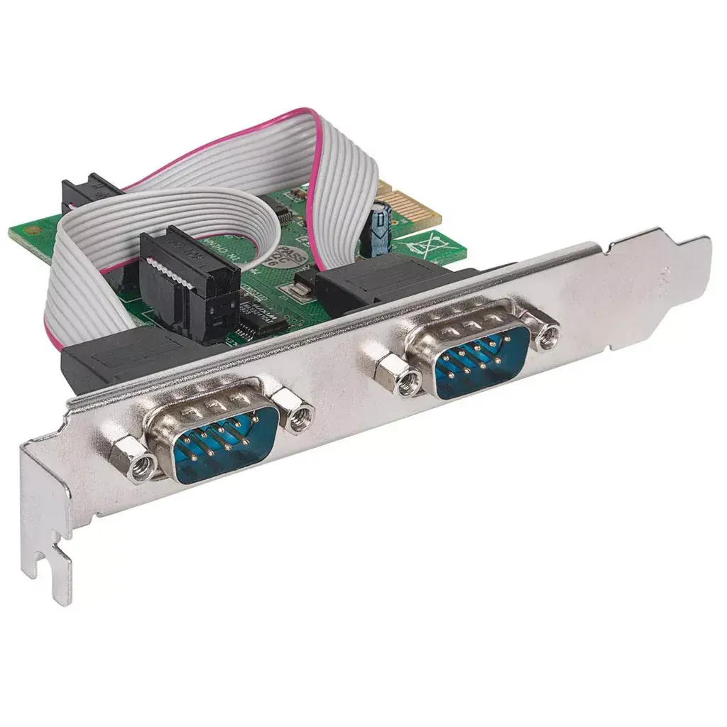 MANHATTAN PCI Express Serial Card 2x DB9 Photo 2